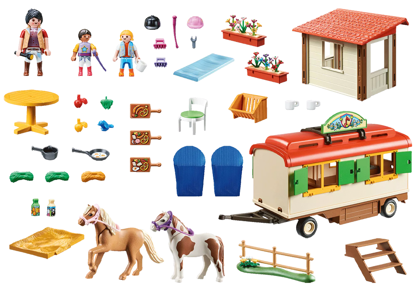 Playmobil 70510 Country Ponycamp-Übernachtungswagen