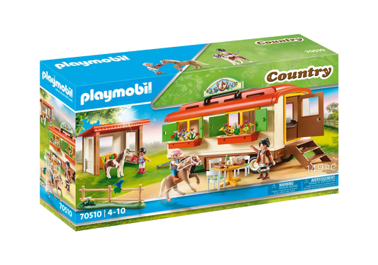 Playmobil 70510 Country Ponycamp-Übernachtungswagen
