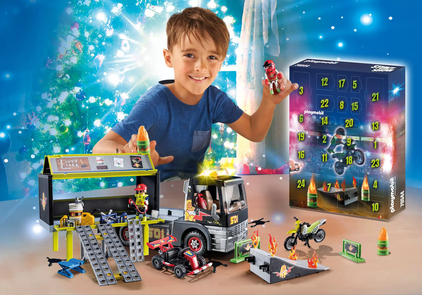Playmobil 70544 Stunt Show Adventskalender