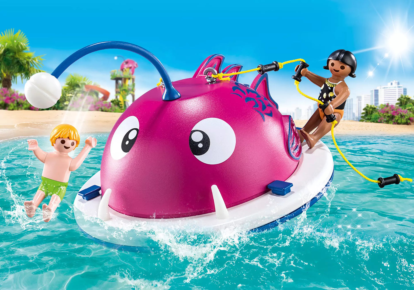 Playmobil 70613 Family Fun Kletter-Schwimminsel
