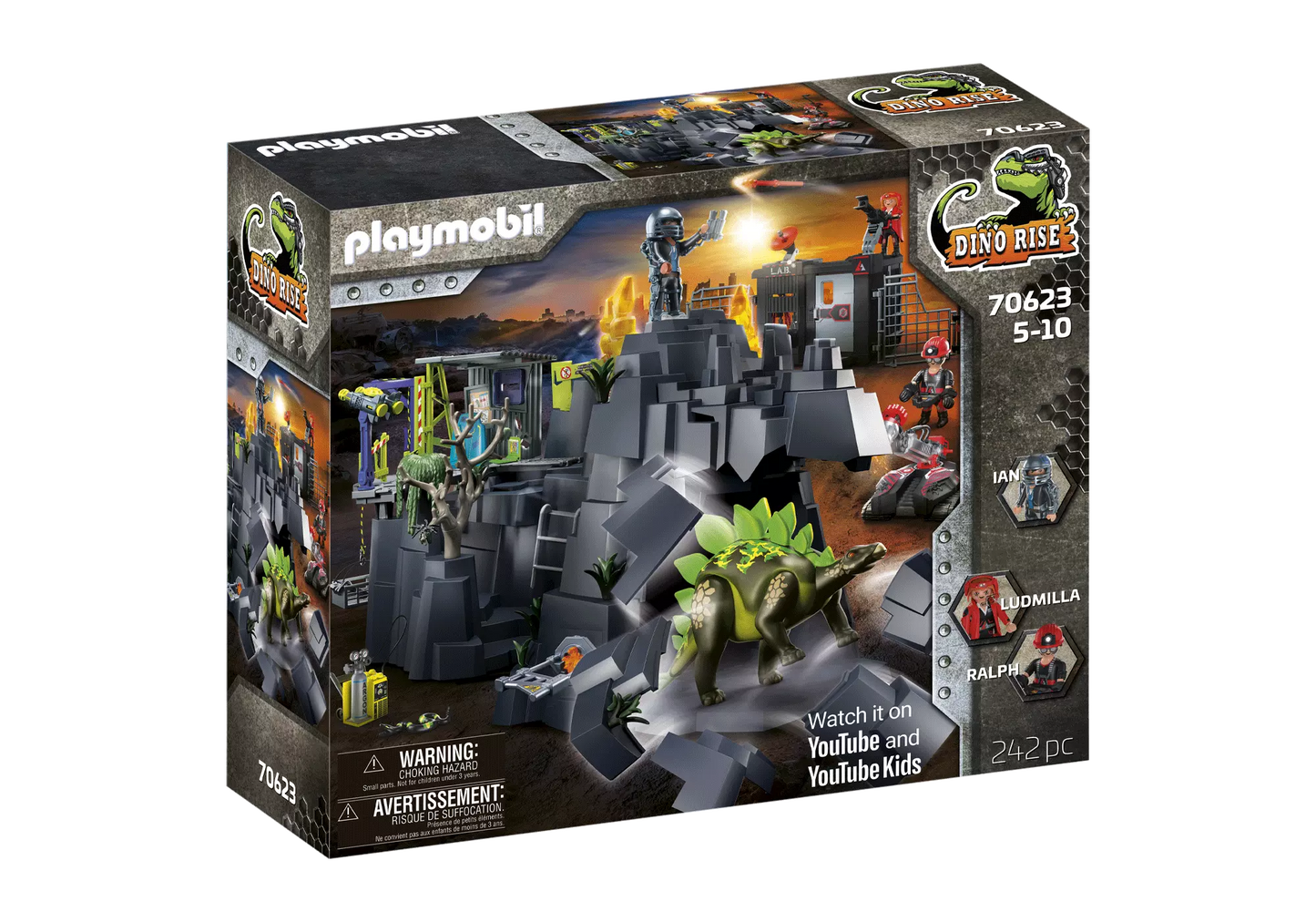 Playmobil 70623 Dino Rise Dino Rock