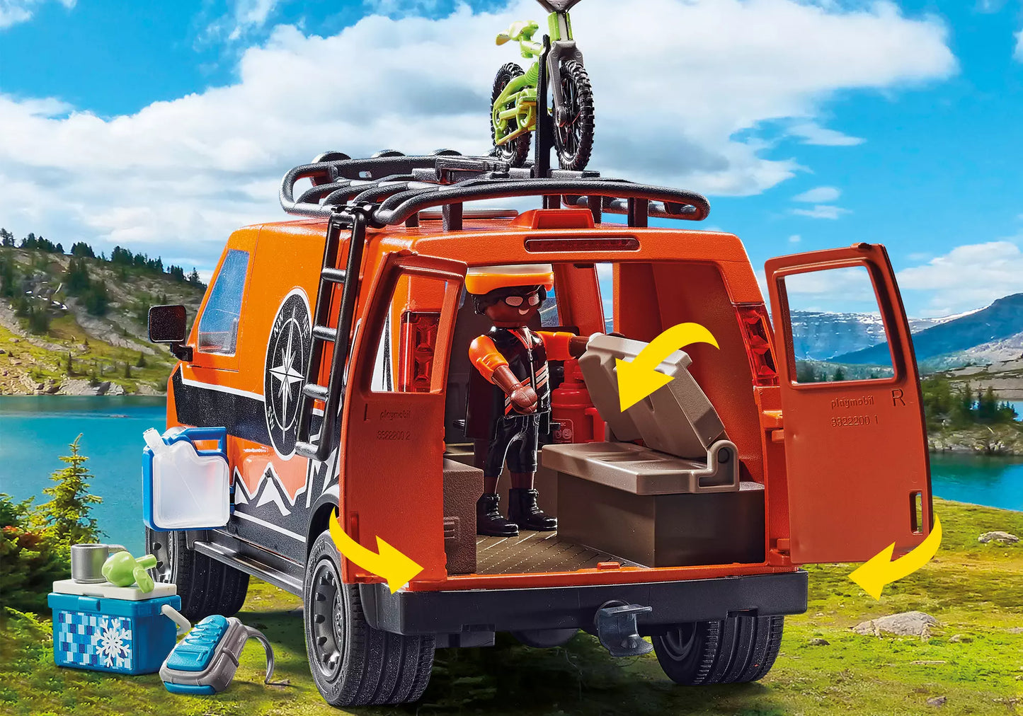 Playmobil 70660 Off Road Action Adventure Van