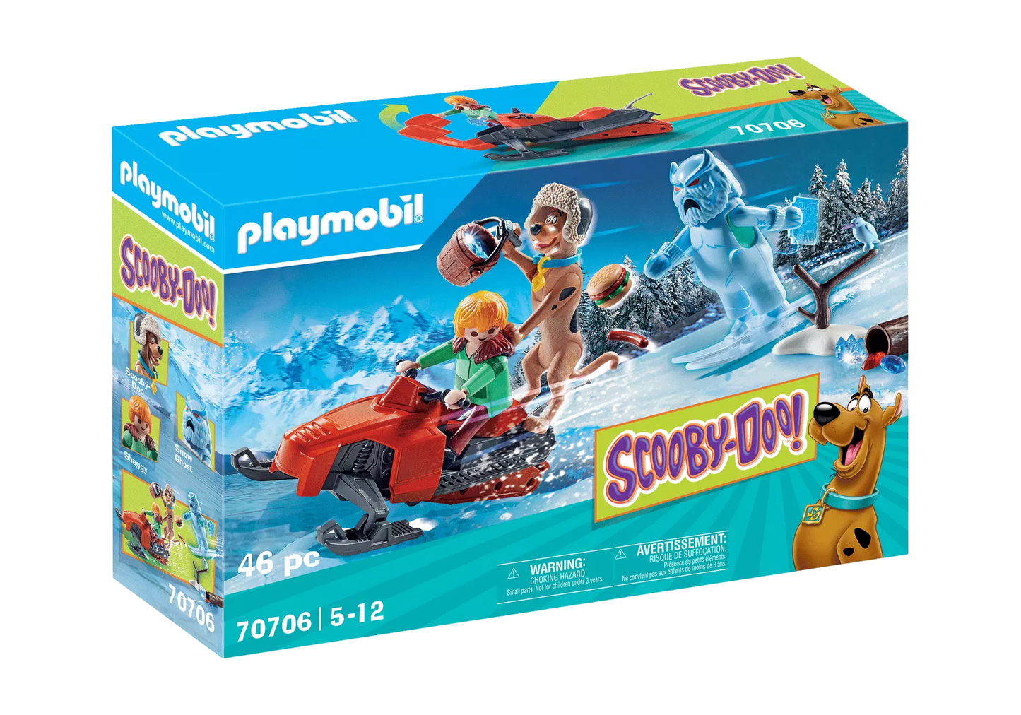 Playmobil 70706 Scooby-Doo! Abenteuer mit Snow Ghost