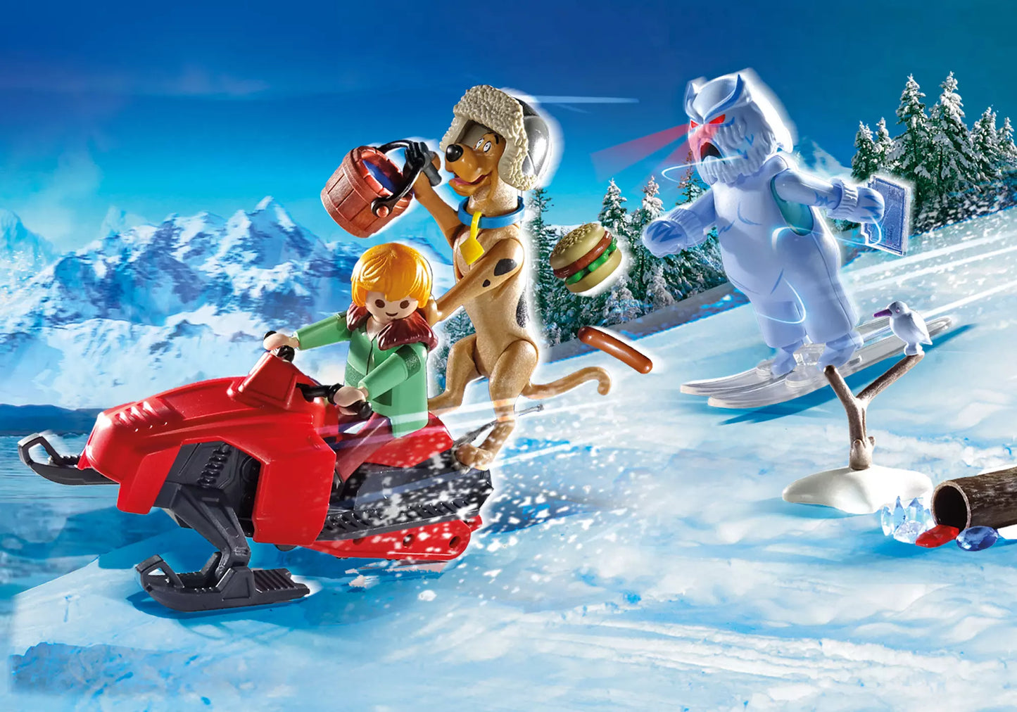 Playmobil 70706 Scooby-Doo! Abenteuer mit Snow Ghost