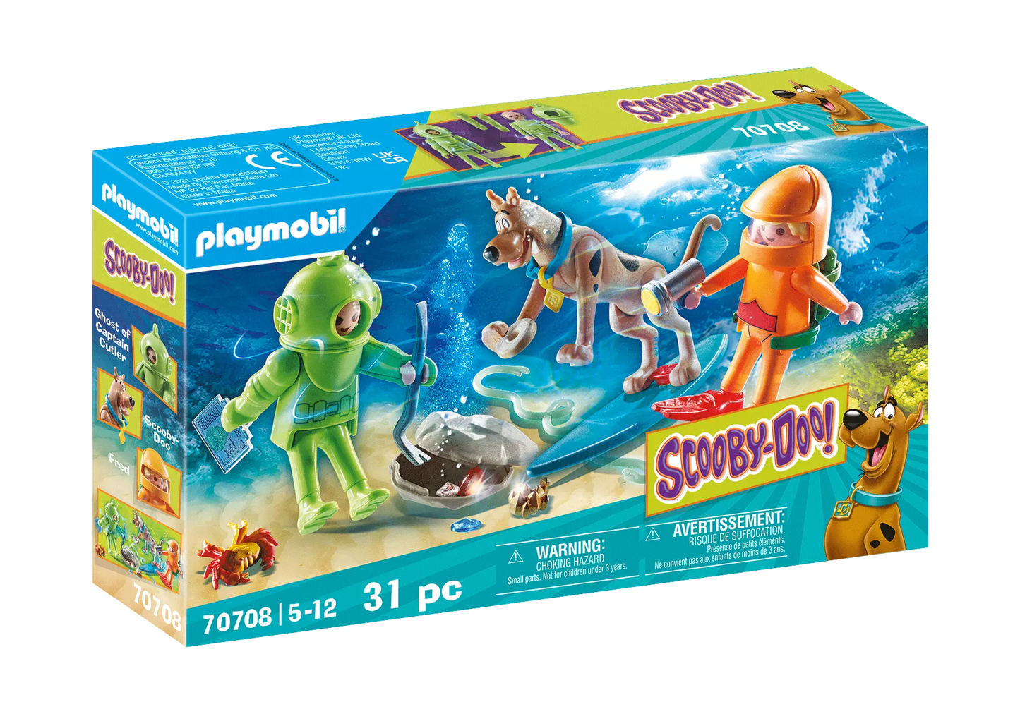 Playmobil 70708 Scooby-Doo! Abenteuer mit Ghost of Captain Cutler