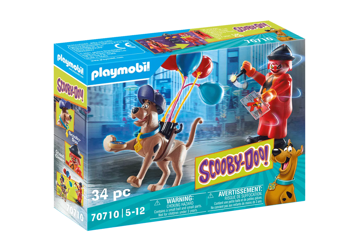 Playmobil 70710 Scooby-Doo! Abenteuer mit Ghost Clown