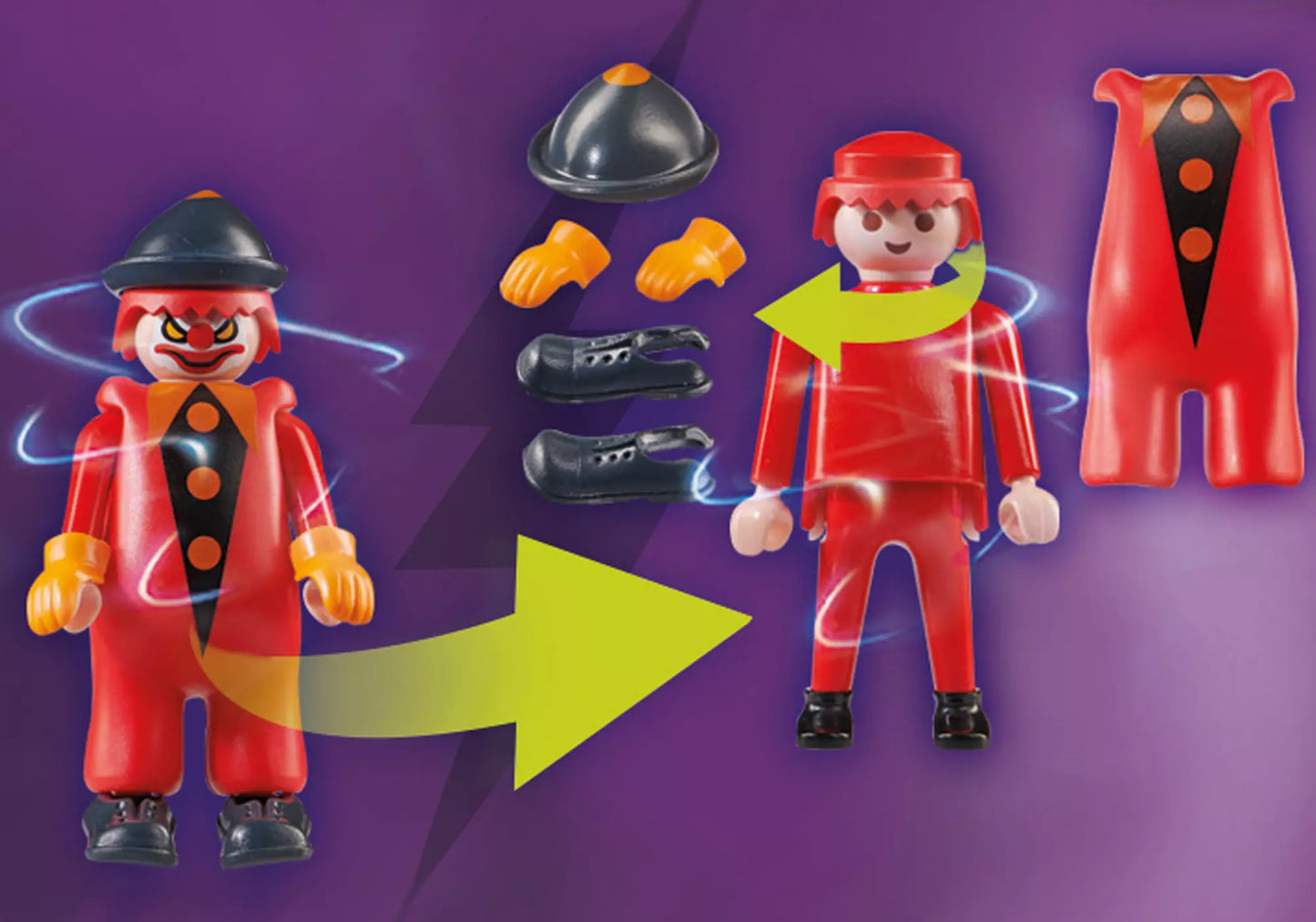 Playmobil 70710 Scooby-Doo! Abenteuer mit Ghost Clown