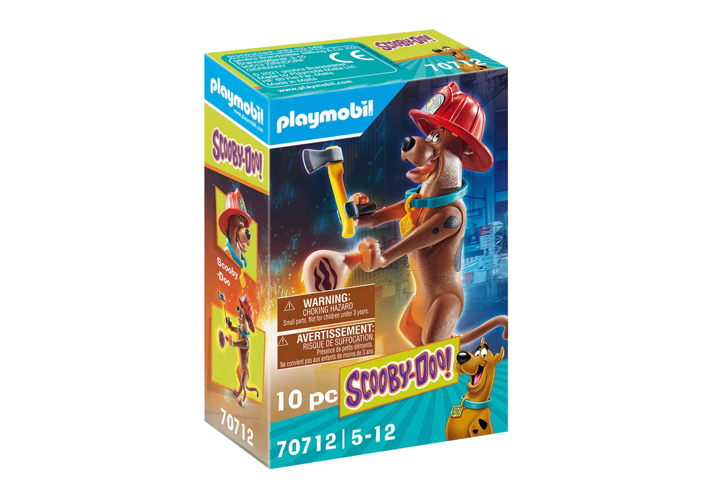 Playmobil 70712 Scooby-Doo! Sammelfigur Feuerwehrmann
