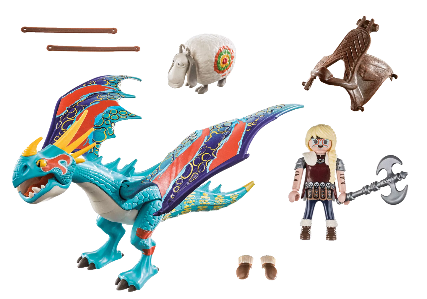 Playmobil 70728 Dragons Dragon Racing: Astrid und Sturmpfeil
