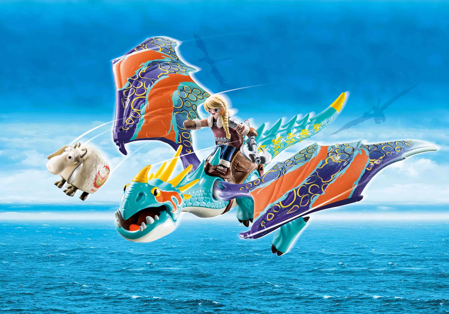 Playmobil 70728 Dragons Dragon Racing: Astrid und Sturmpfeil