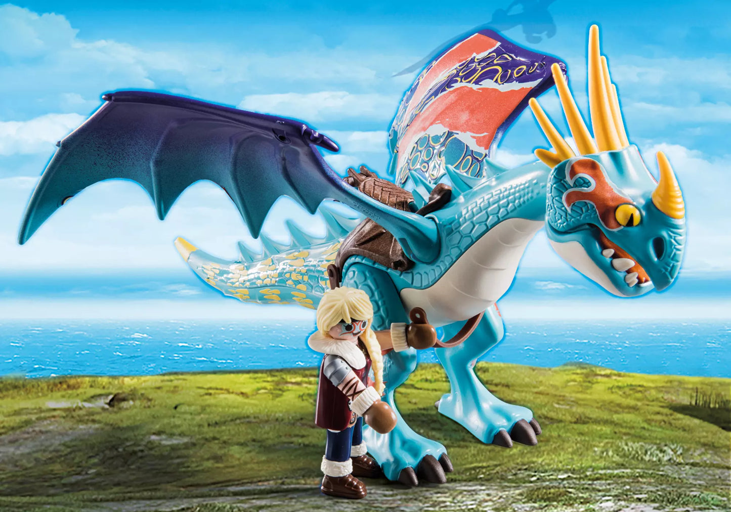 Playmobil 70728 Dragons Dragon Racing: Astrid und Sturmpfeil