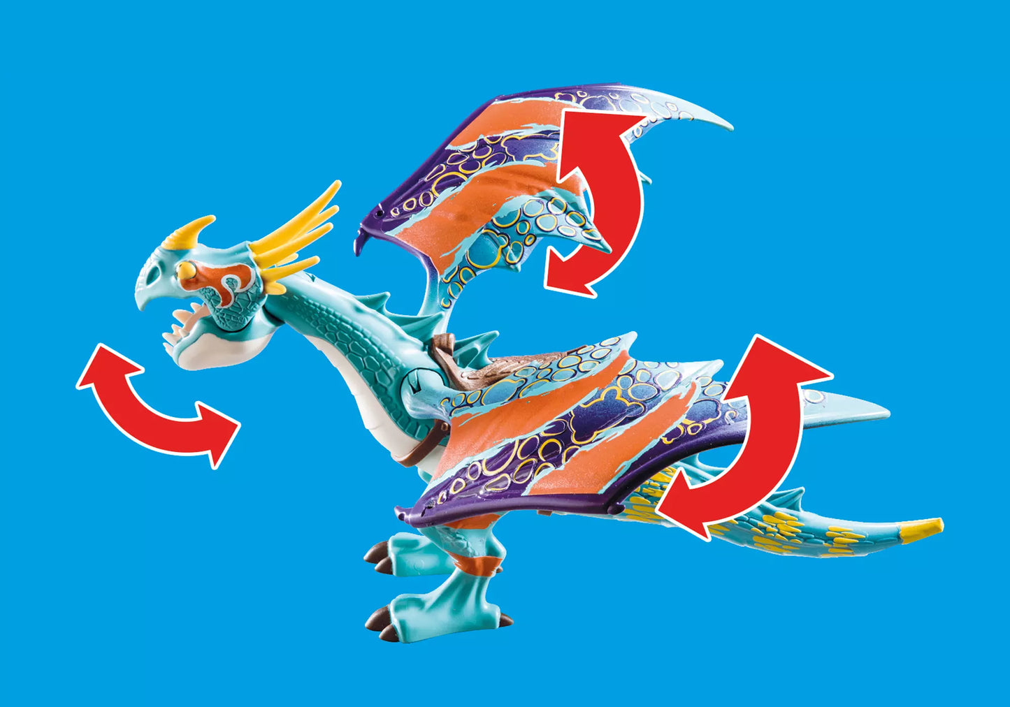 Playmobil 70728 Dragons Dragon Racing: Astrid und Sturmpfeil