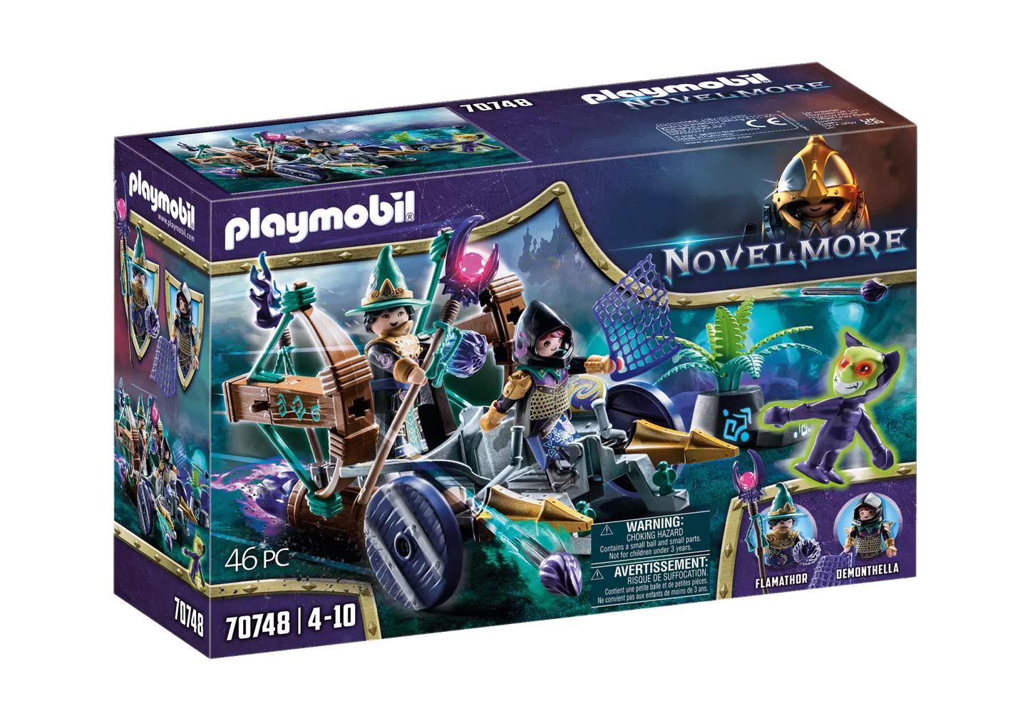 Playmobil 70748 Novelmore Violet Vale - Dämonen-Fangwagen