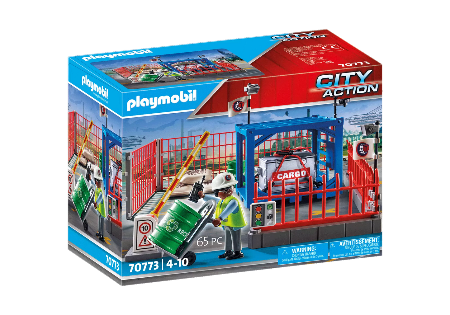 Playmobil 70773 City Action Frachtlager