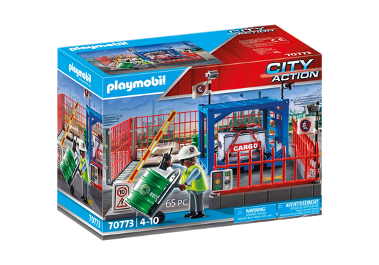 Playmobil 70773 City Action Frachtlager