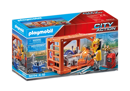 Playmobil 70774 City Action Containerfertigung