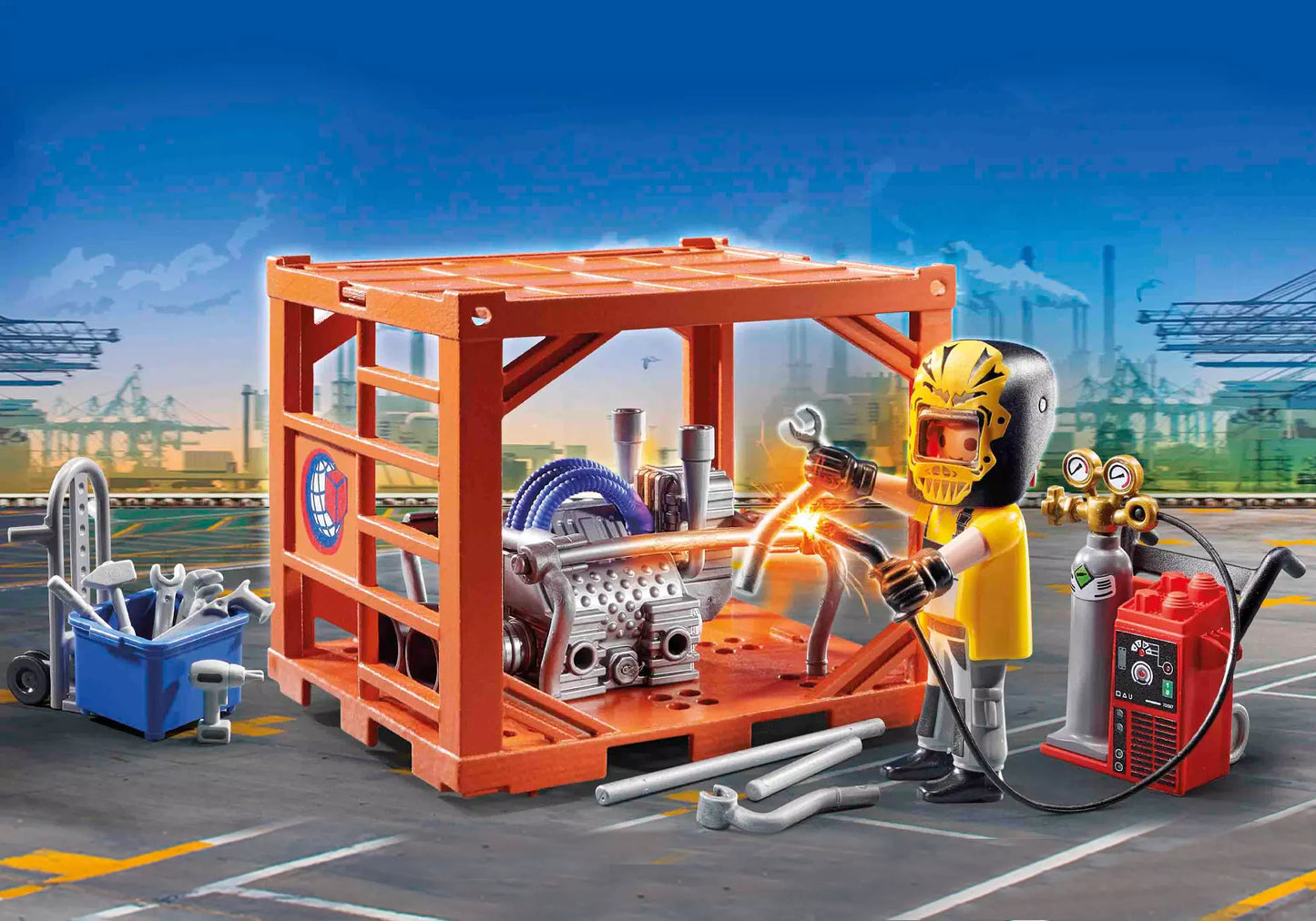 Playmobil 70774 City Action Containerfertigung