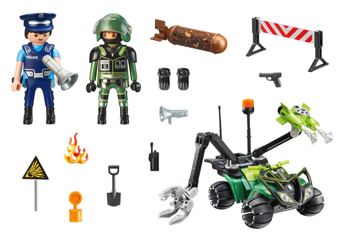 Playmobil 70817 City Action Starter Pack Polizei Gefahrentraining