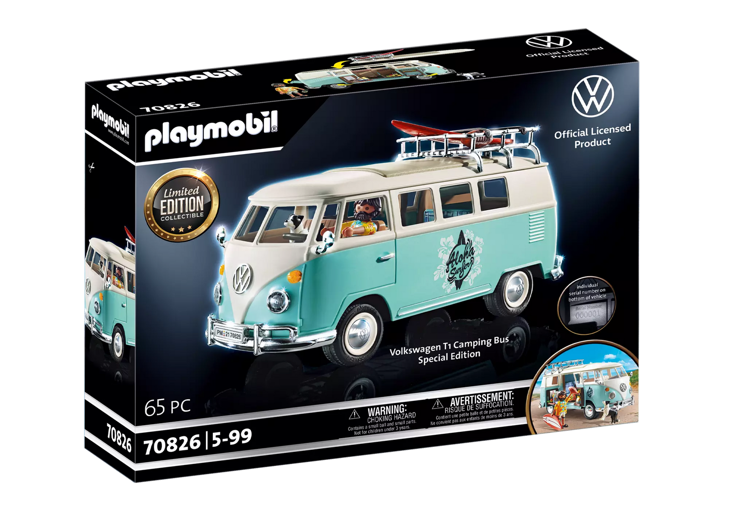 Playmobil 70826 Volkswagen T1 Camping Bus Special Edition