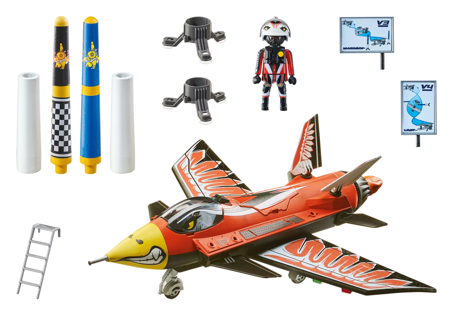 Playmobil 70832 Air Stunt Show Düsenjet Eagle