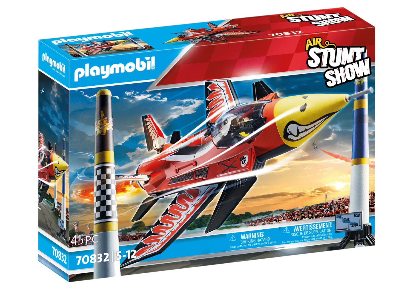 Playmobil 70832 Air Stunt Show Düsenjet Eagle