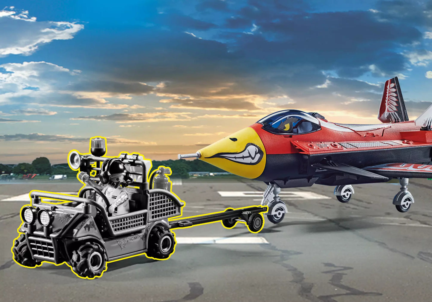 Playmobil 70832 Air Stunt Show Düsenjet Eagle