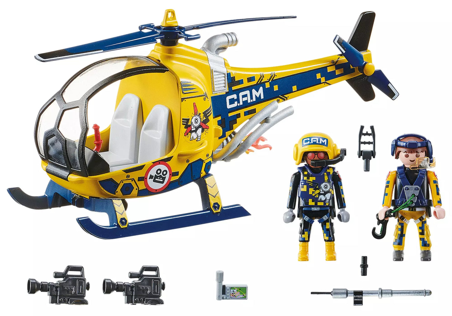 Playmobil 70833 Air Stunt Show Filmcrew-Helikopter