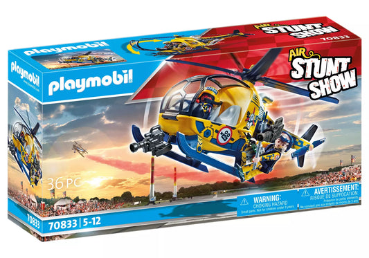 Playmobil 70833 Air Stunt Show Filmcrew-Helikopter