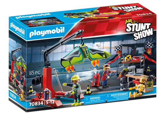 Playmobil 70834 Air Stunt Show Servicestation