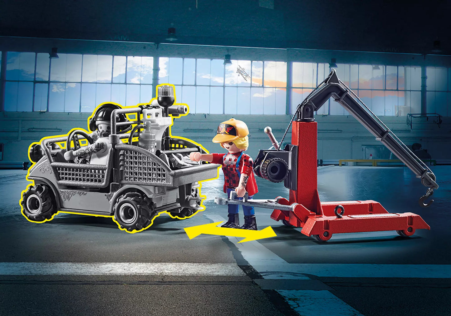 Playmobil 70834 Air Stunt Show Servicestation