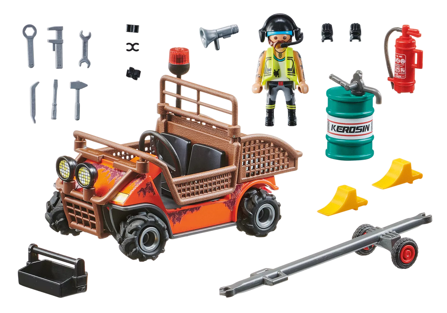 Playmobil 70835 Air Stunt Show Mobiler Reparaturservice