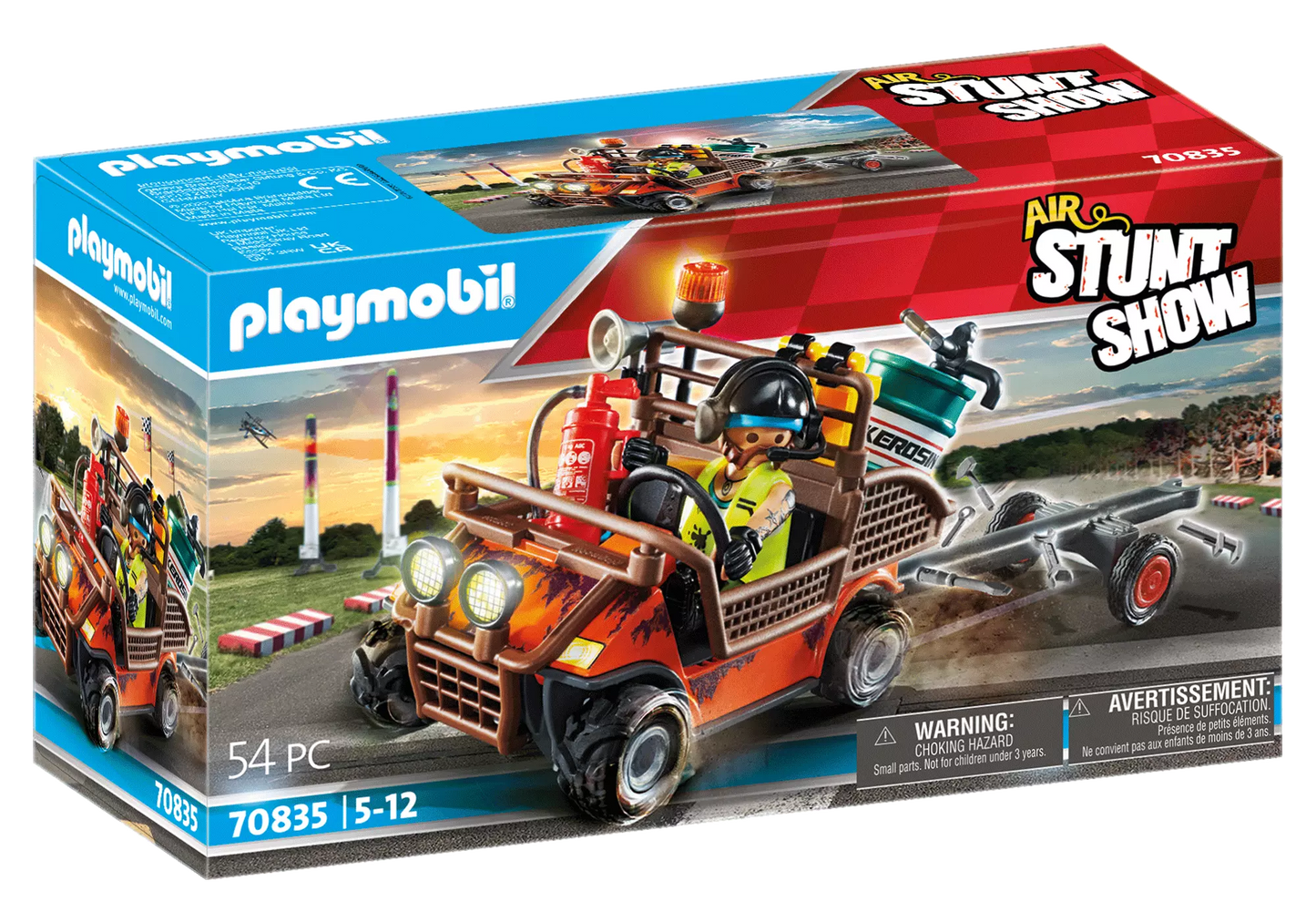 Playmobil 70835 Air Stunt Show Mobiler Reparaturservice