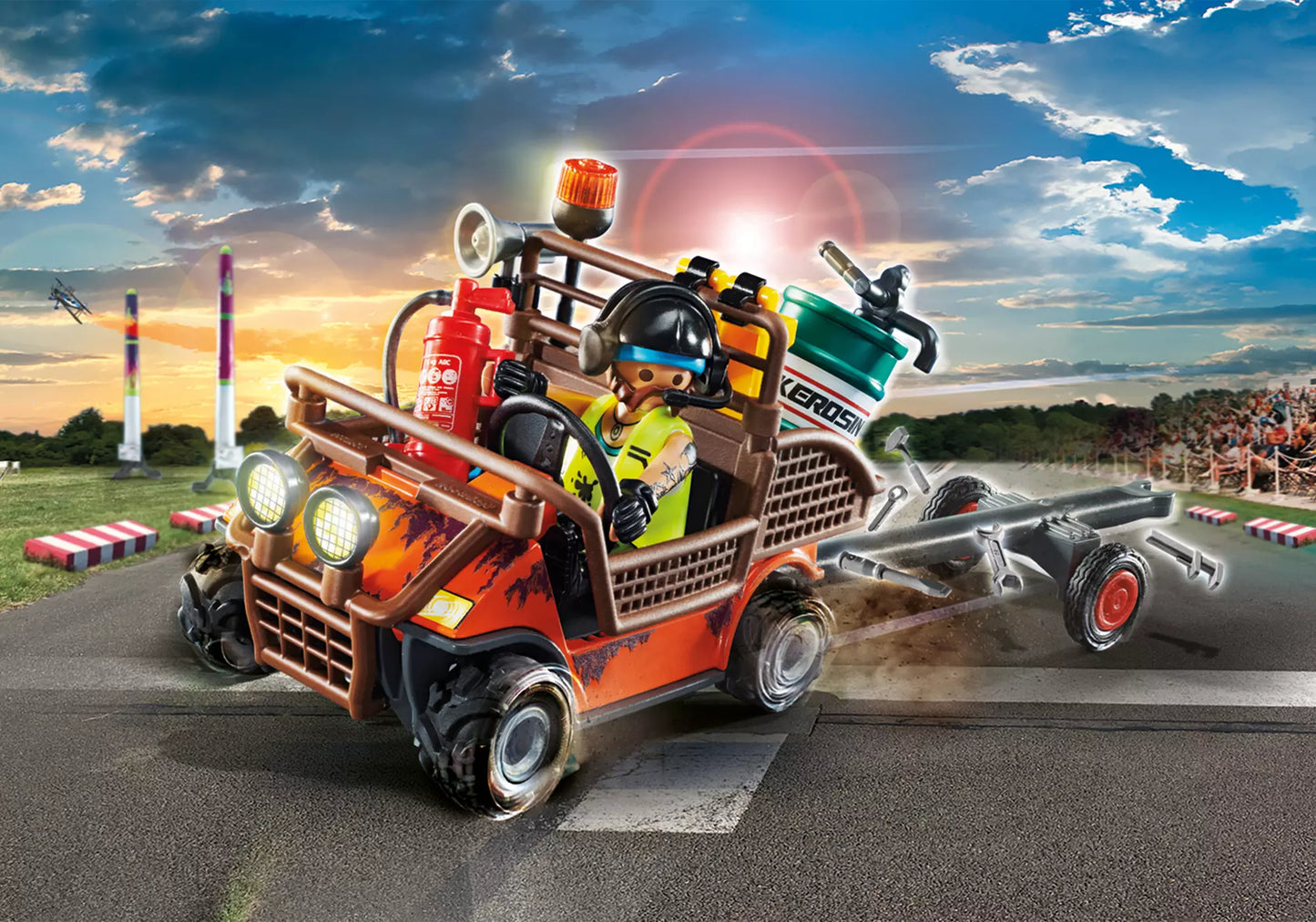 Playmobil 70835 Air Stunt Show Mobiler Reparaturservice