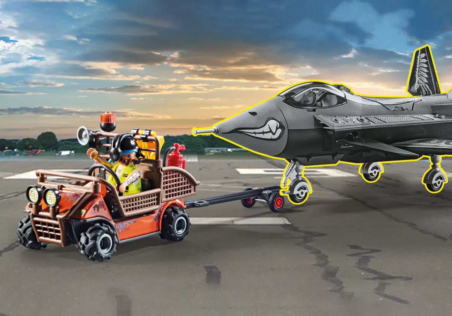 Playmobil 70835 Air Stunt Show Mobiler Reparaturservice