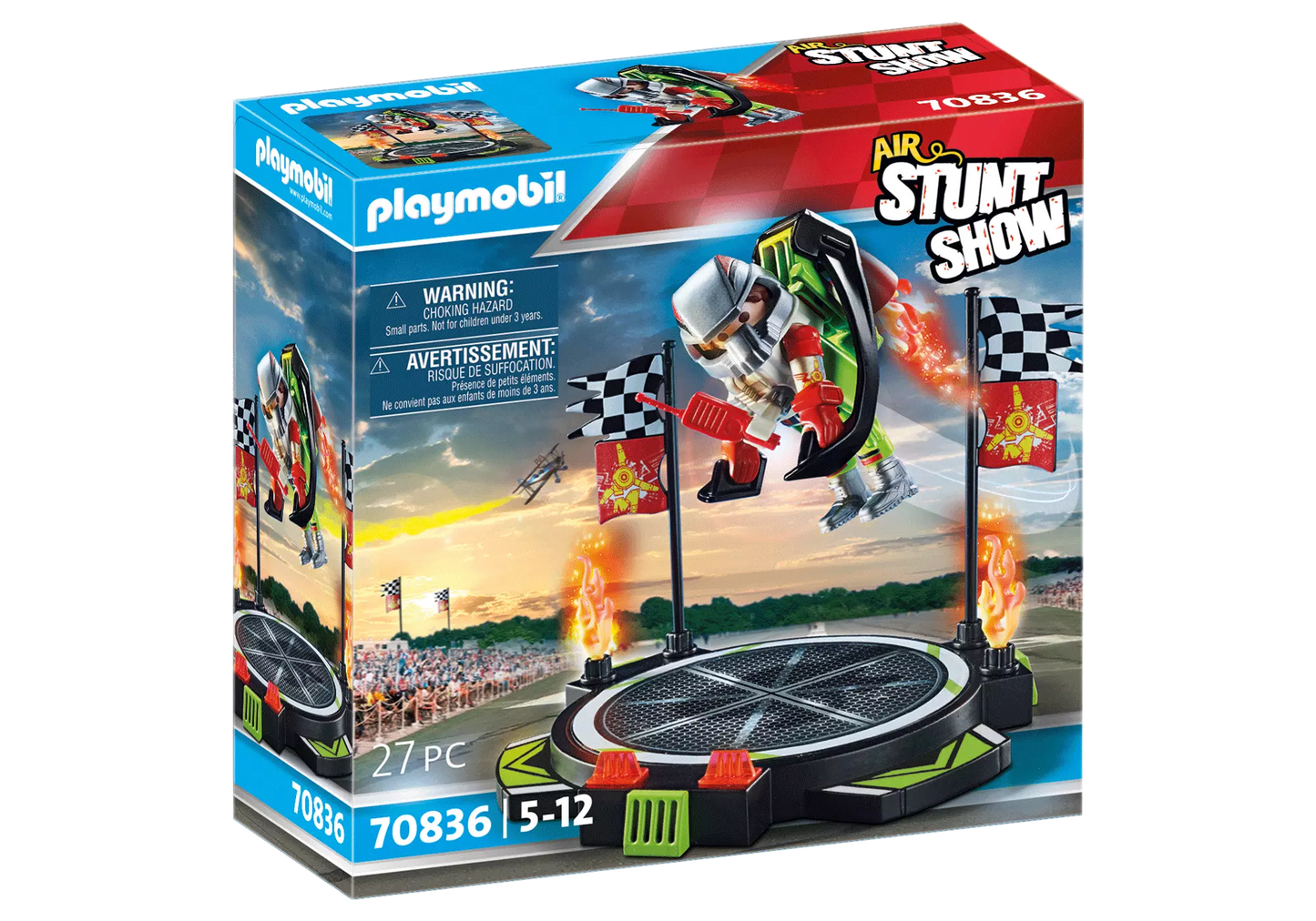 Playmobil 70836 Air Stunt Show Jetpack-Flieger