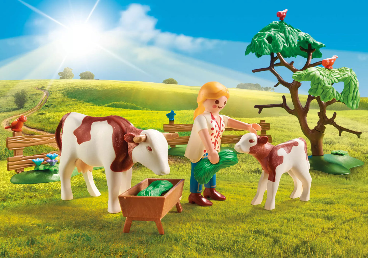 Playmobil 70887 Country Promo Pack Bauernhof mit Kleintieraufzucht