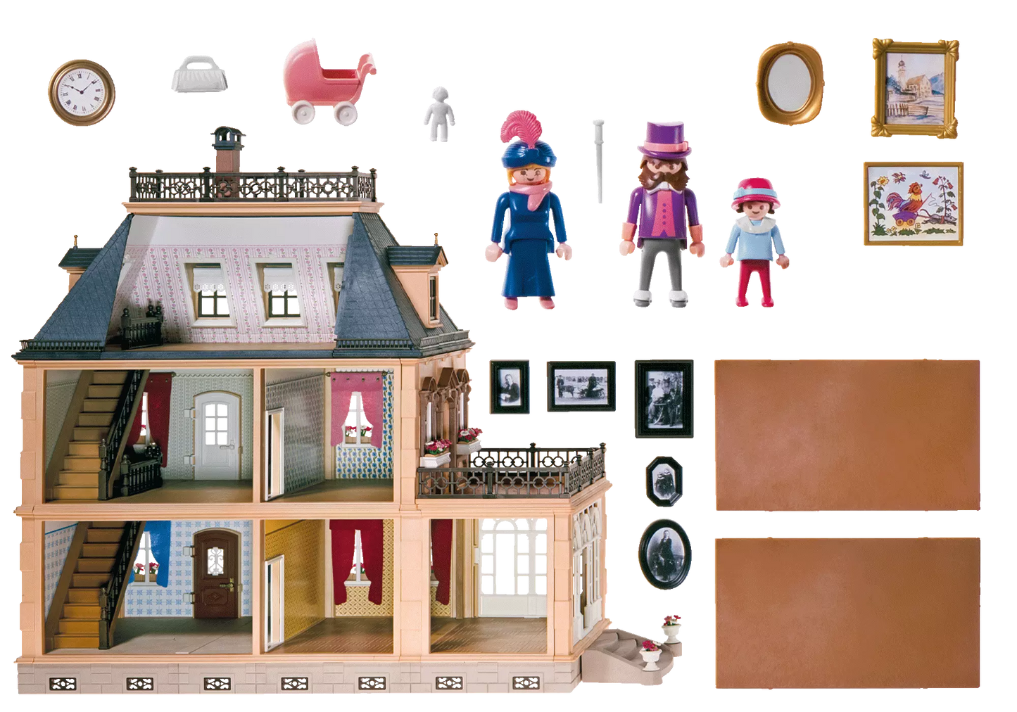 Playmobil 70890 Dollhouse Nostalgisches Großes Puppenhaus