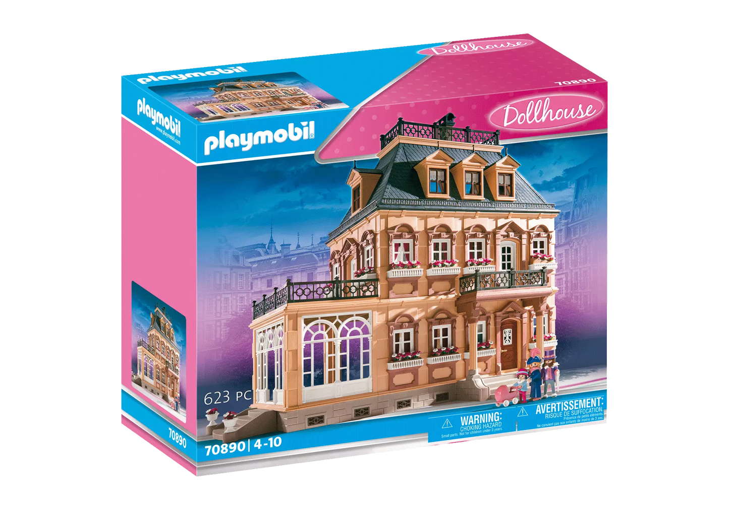 Playmobil 70890 Dollhouse Nostalgisches Großes Puppenhaus