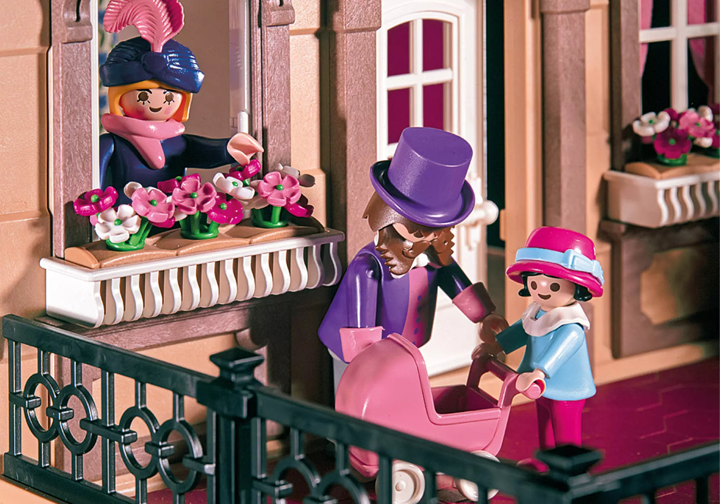 Playmobil 70890 Dollhouse Nostalgisches Großes Puppenhaus