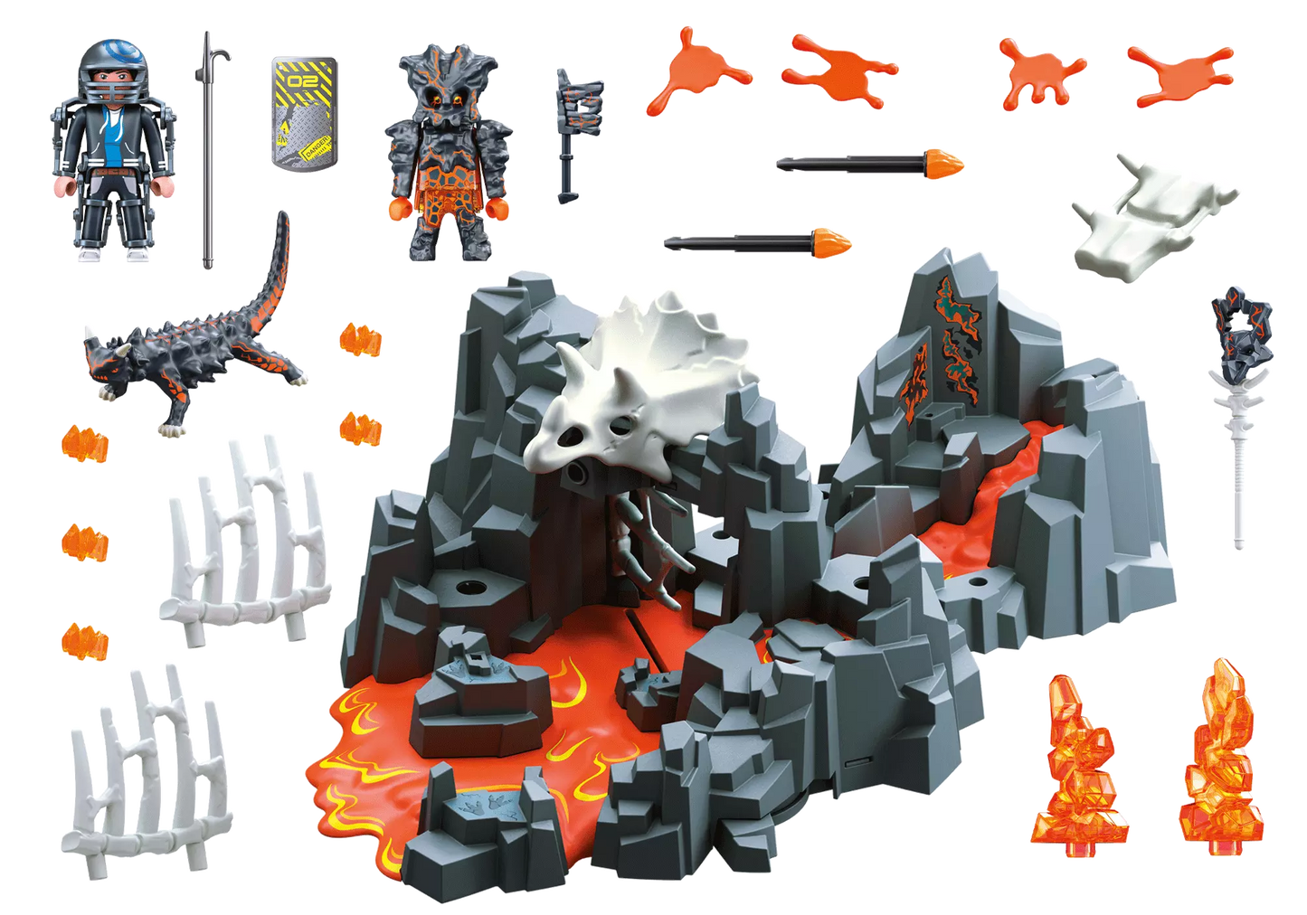 Playmobil 70926 Dino Rise Wächter der Lavaquelle