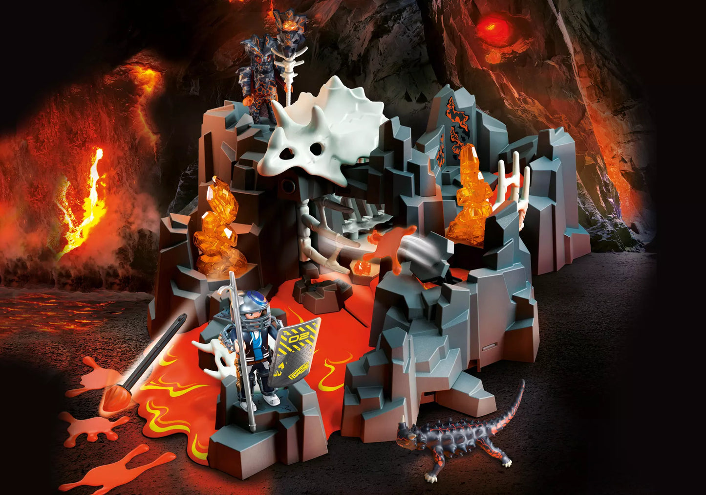 Playmobil 70926 Dino Rise Wächter der Lavaquelle