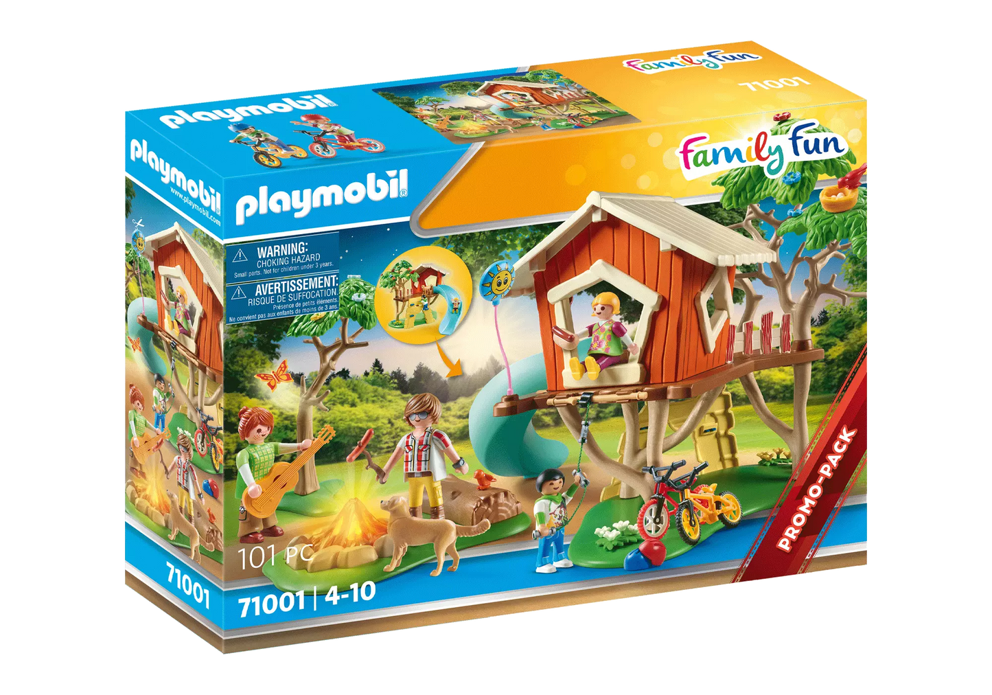 Playmobil 71001 Family Fun Promo Pack Abenteuer-Baumhaus mit Rutsche