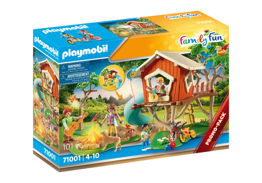 Playmobil 71001 Family Fun Promo Pack Abenteuer-Baumhaus mit Rutsche