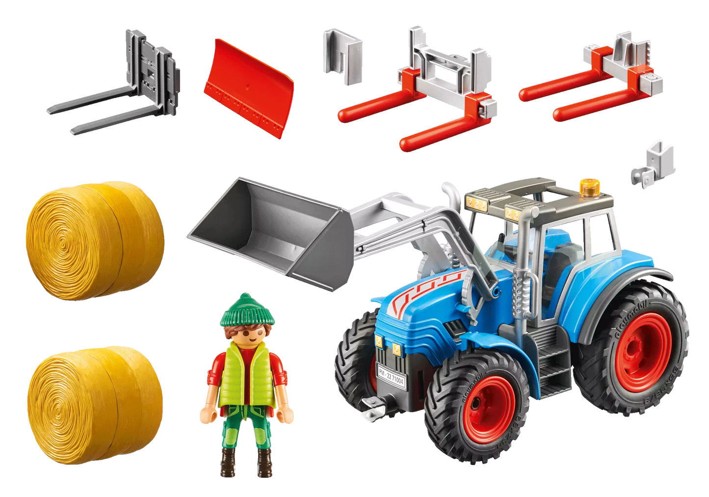 Playmobil 71004 Country Promo Pack Großer Traktor mit Zubehör