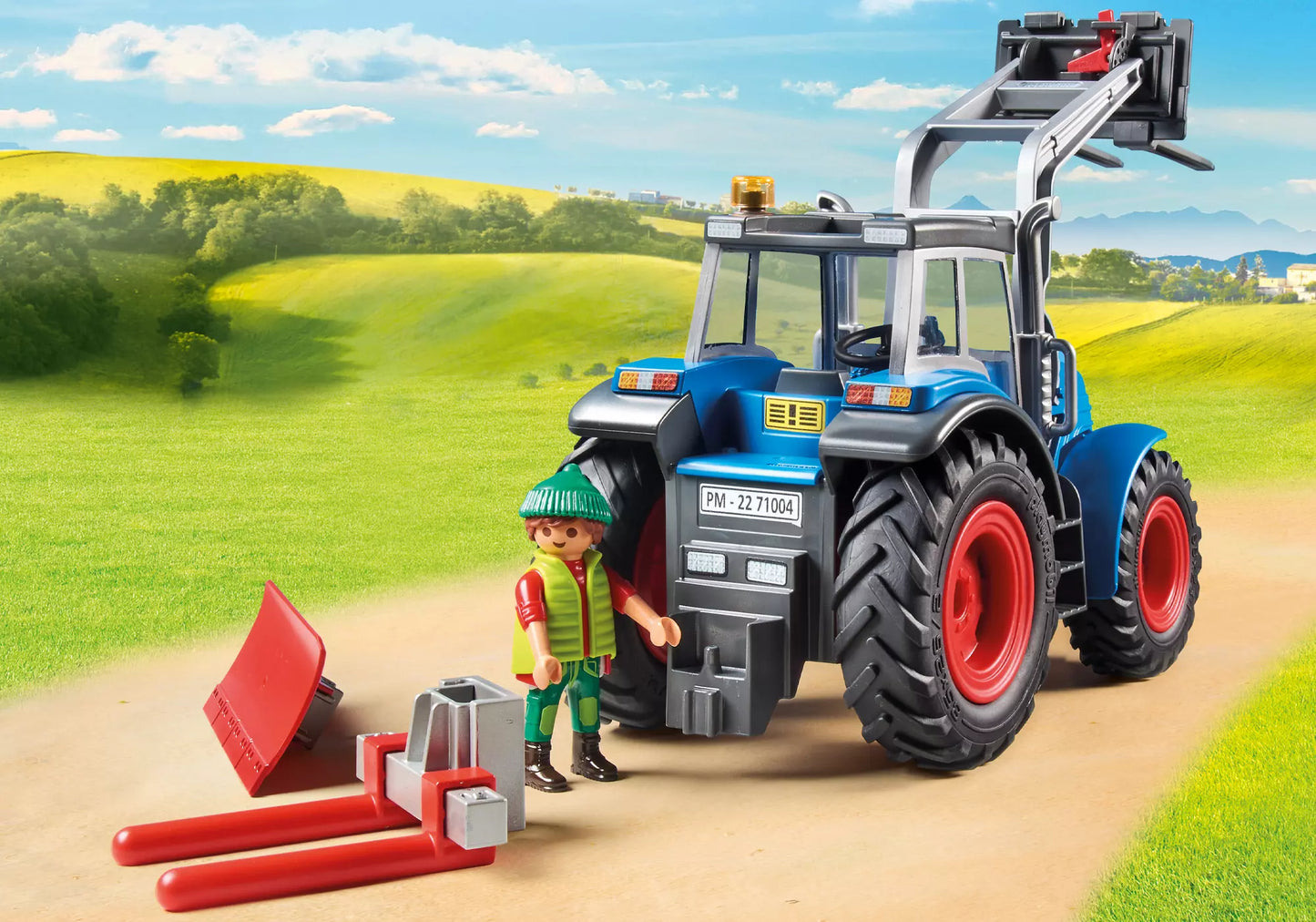 Playmobil 71004 Country Promo Pack Großer Traktor mit Zubehör