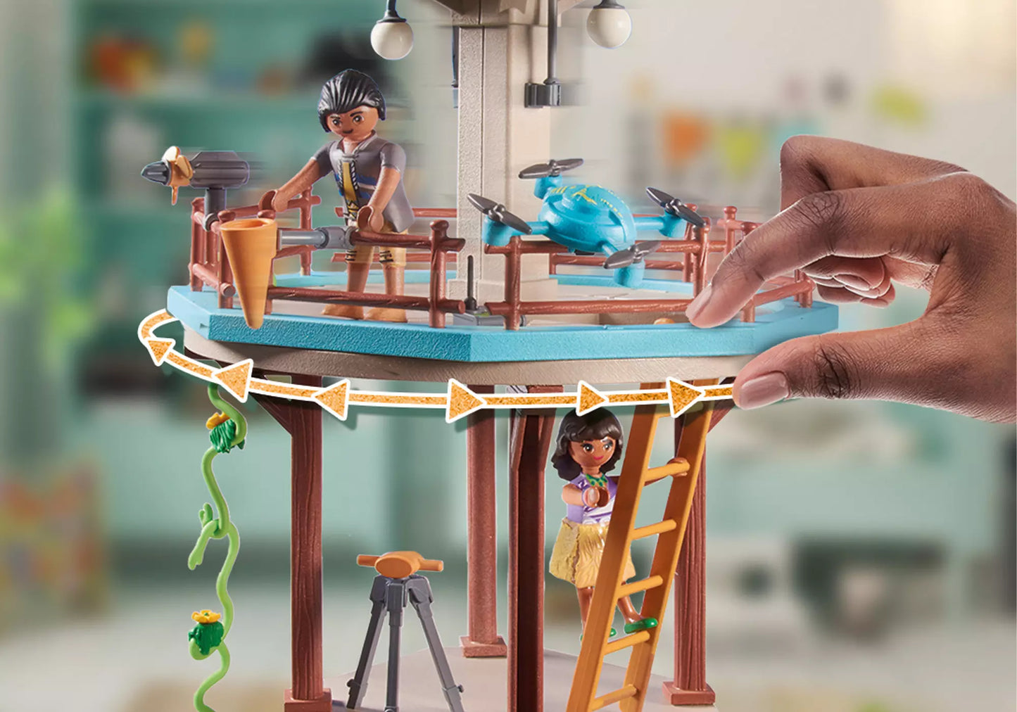 Playmobil 71008 Wiltopia Forschungsturm mit Kompass