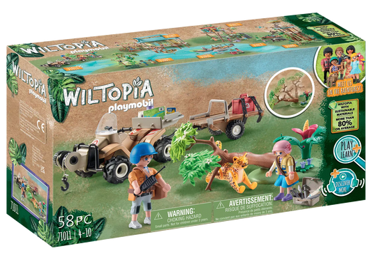 Playmobil 71011 Wiltopia Tierrettungs-Quad