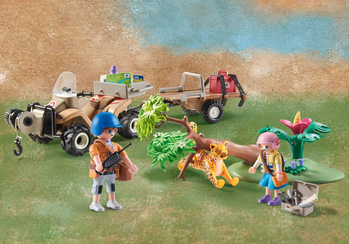 Playmobil 71011 Wiltopia Tierrettungs-Quad