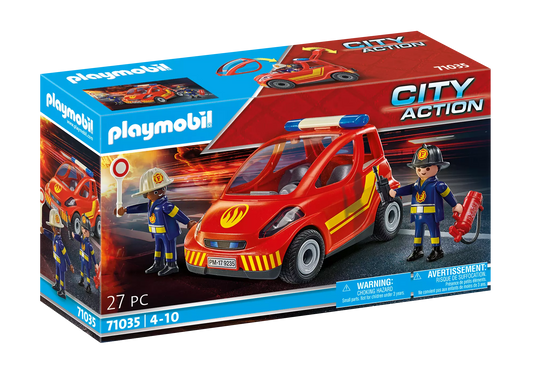 Playmobil 71035 City Action Feuerwehr Kleinwagen