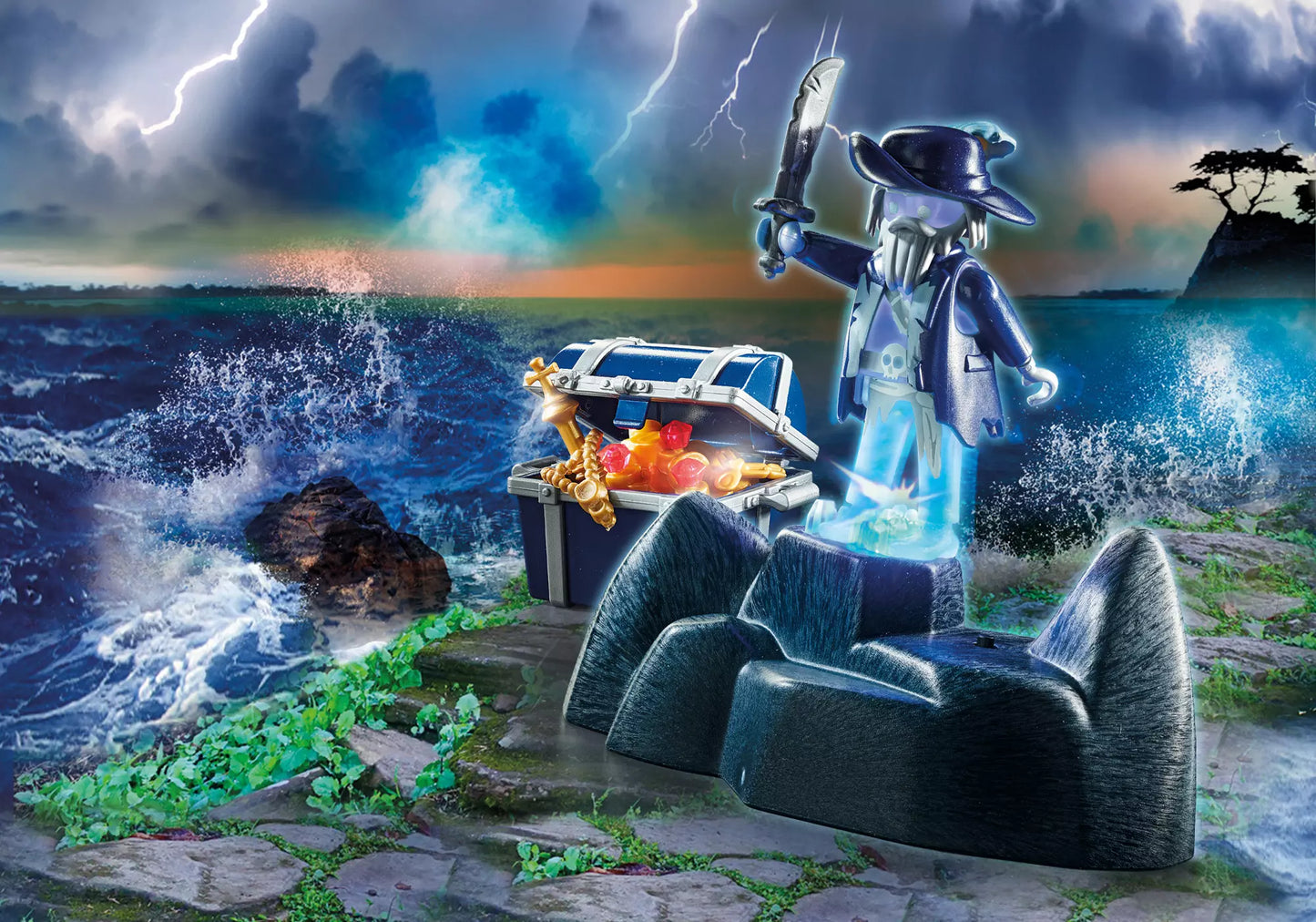 Playmobil 71047 Pirates Piratenschatz mit Wächter